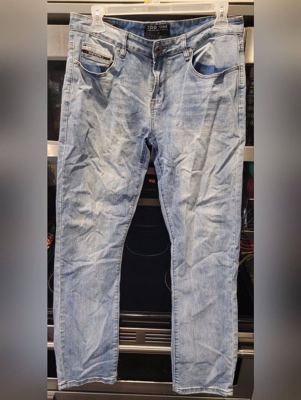 Zoo York Light Wash Straight Leg Men's Jeans